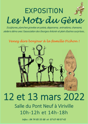 Affiche de l'exposition à Artas